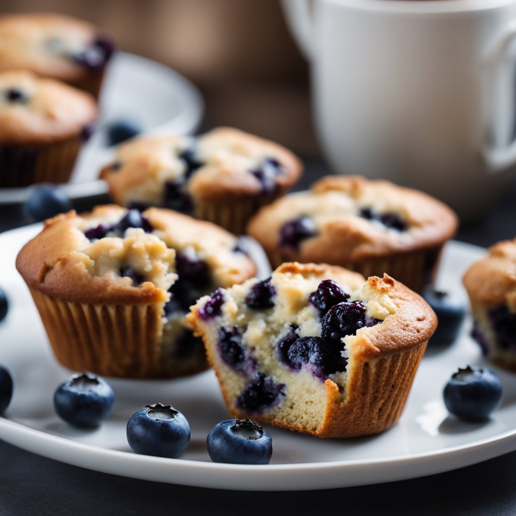 Blueberry muffins