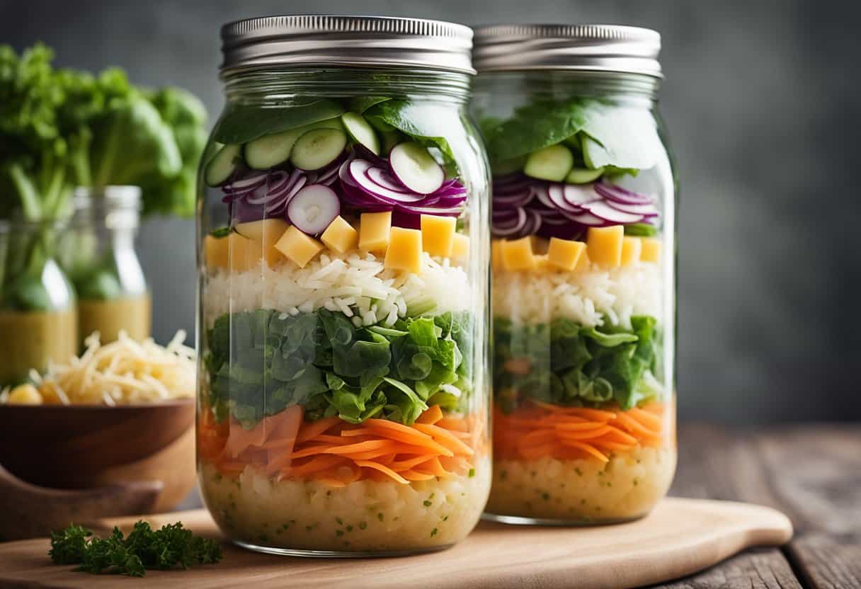 Vegan Salad Jars