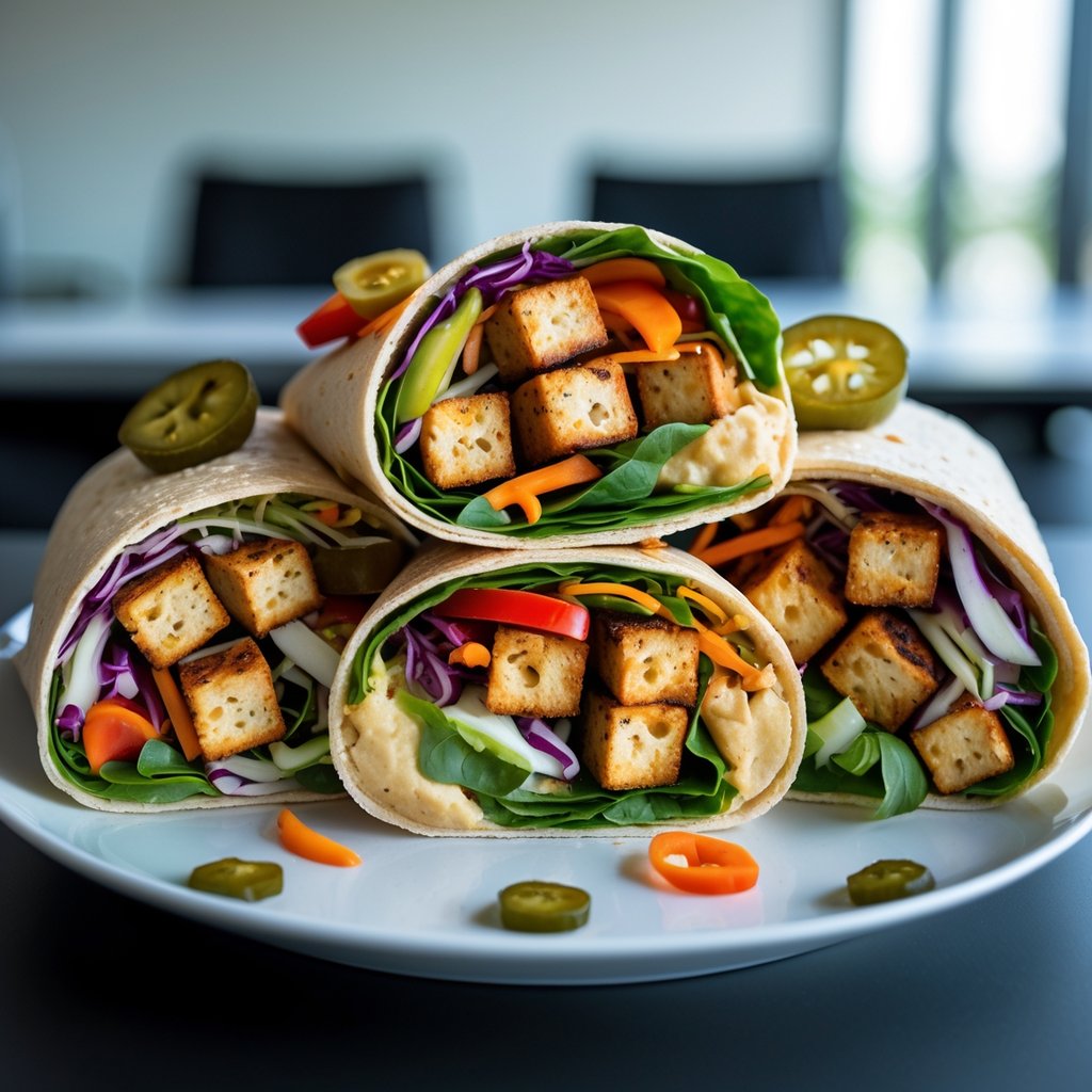 viral vegan TJ wraps