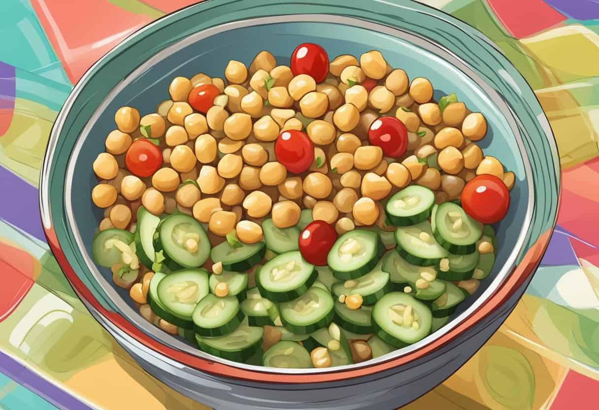 Chickpea Salad (Vegan) Trader Joe's