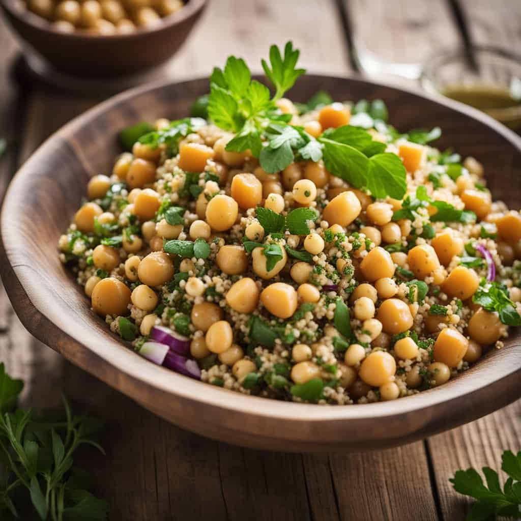 Chickpea and Quinoa Salad