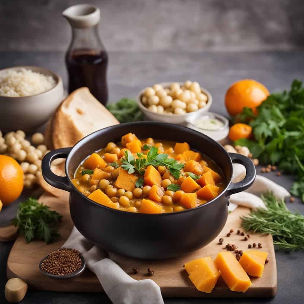 Chickpea and Sweet Potato Stew