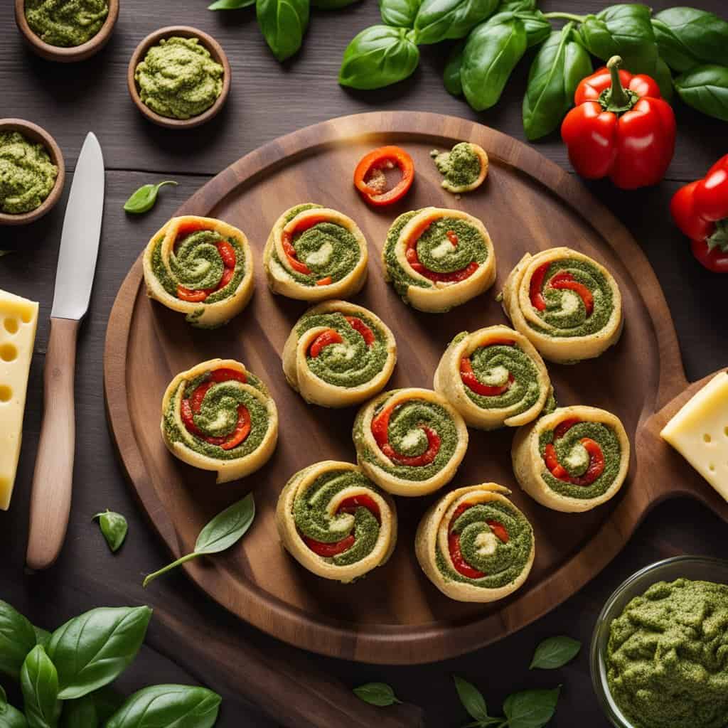 Pesto Pinwheels