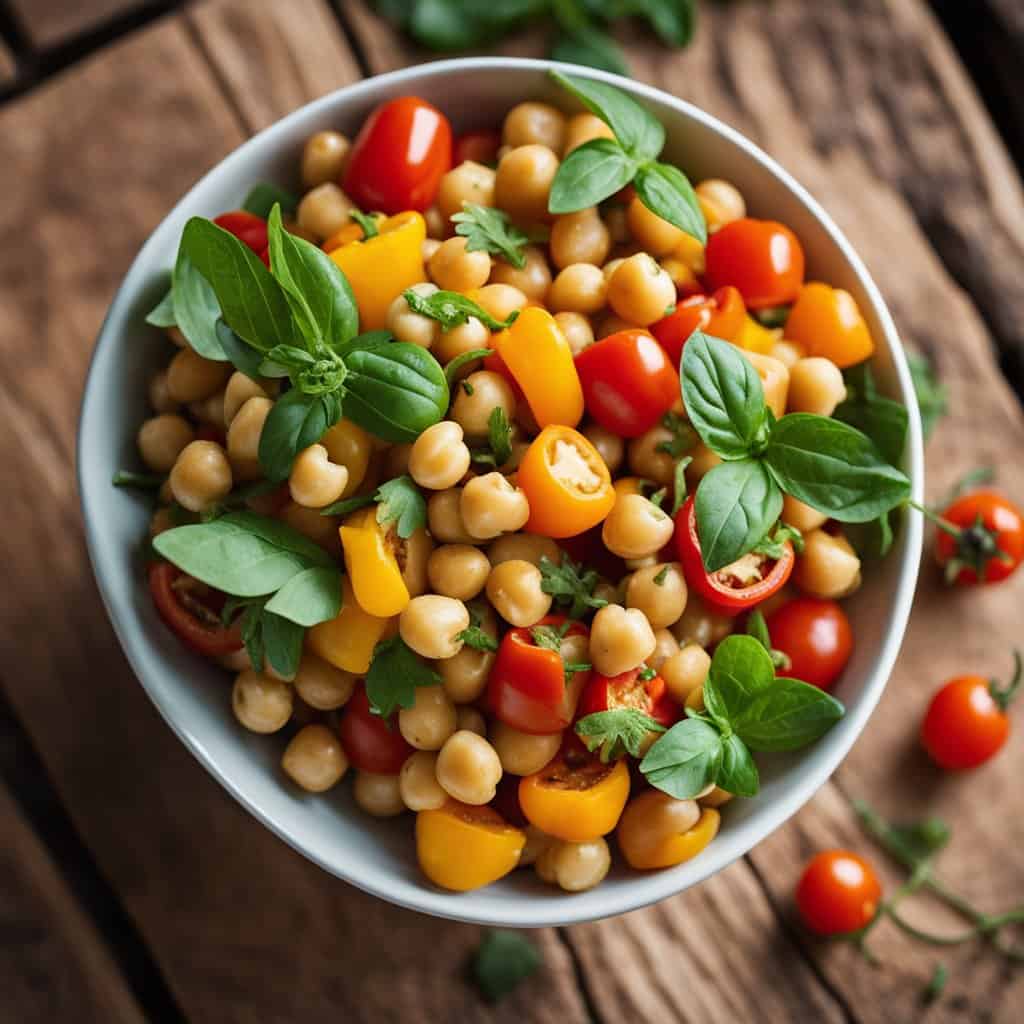 Refreshing Chickpea Salad Delight