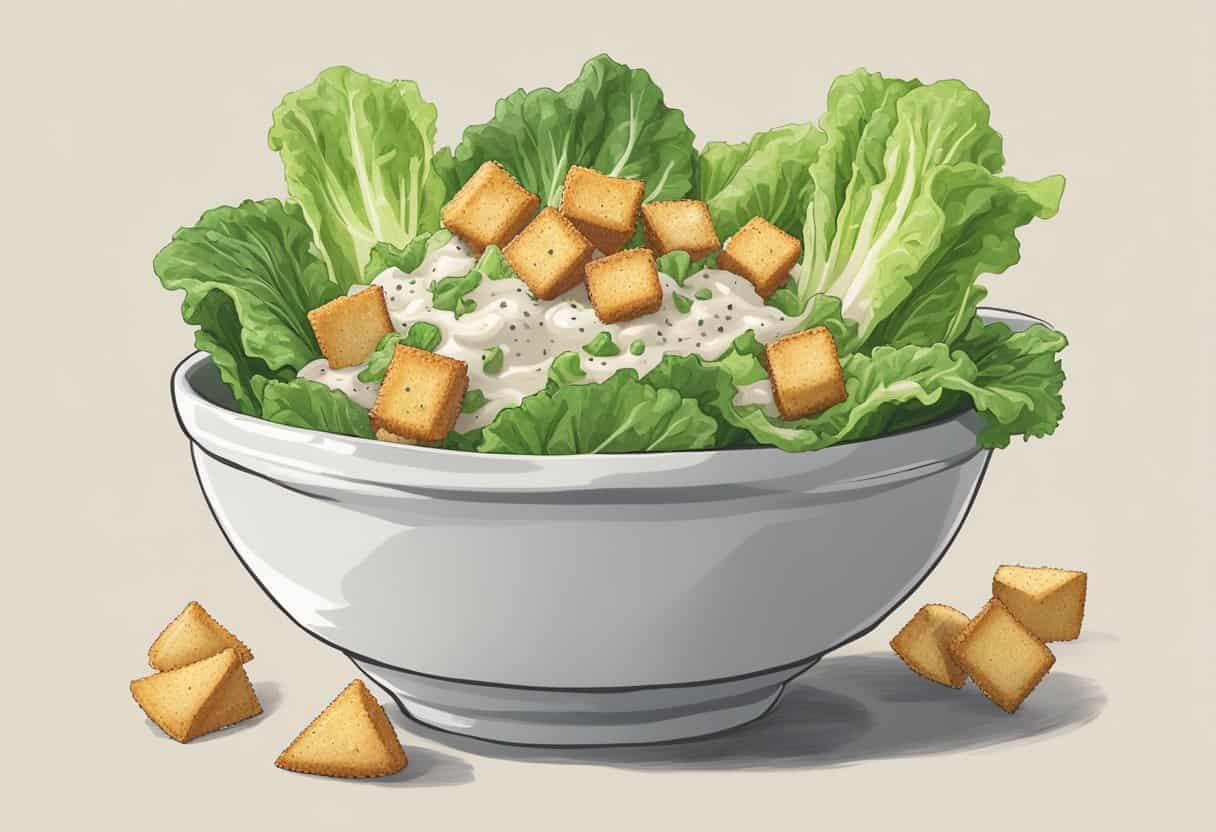 TJ Vegan Caesar Salad