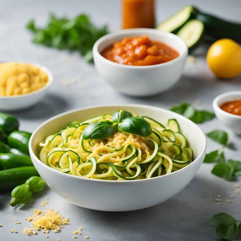 TJ Zucchini Noodles with Vegan Marinara