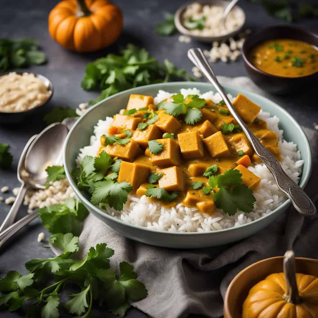 Tofu Pumpkin Curry